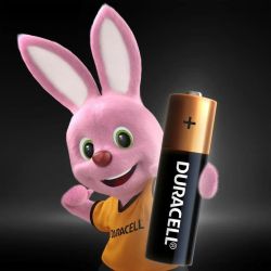 Pilha alcalina Duracell AA MN1500B8 cartela com 8 unidades
