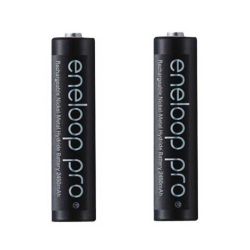 Pilha recarregável Panasonic AAA Eneloop Pro 950mAh - cartela com 2 unidades