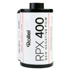 Filme fotográfico 35mm Rollei RPX 400 ISO 400 Preto e Branco 36 poses
