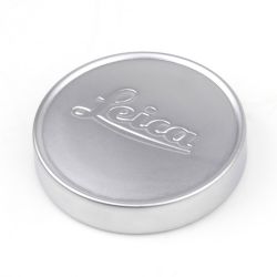 Tampa de proteção frontal P03306 para lente Leica E43 - PRATA